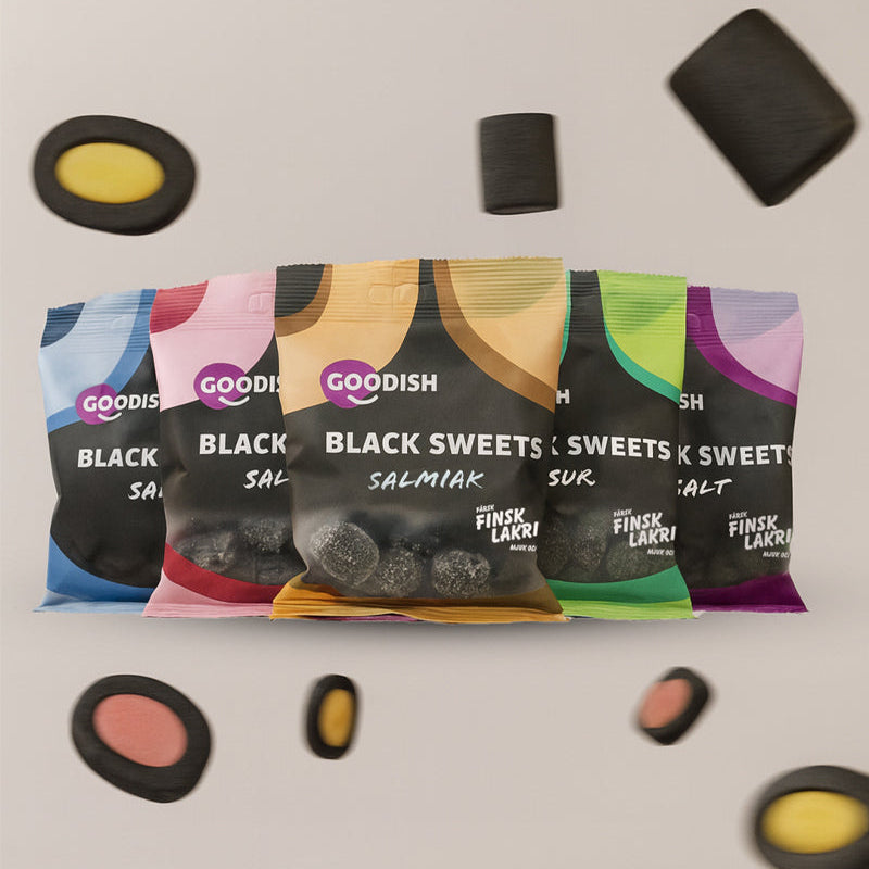 Black Sweets 16-pack – Scandinavian Sweets