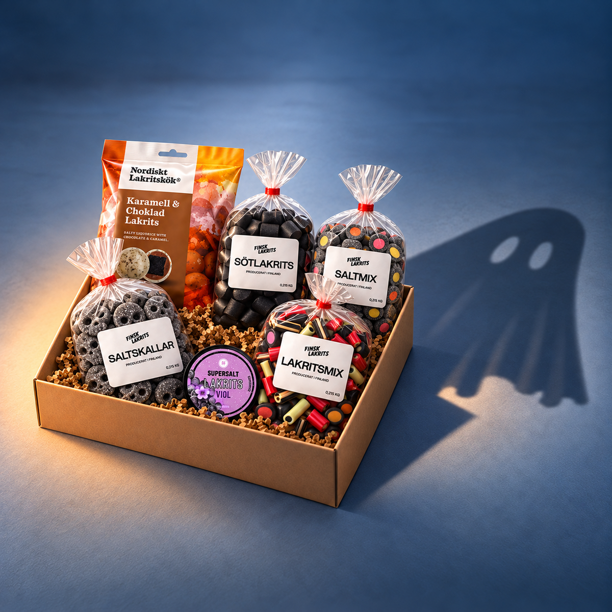 Halloweenpaket – Finsk Lakrits