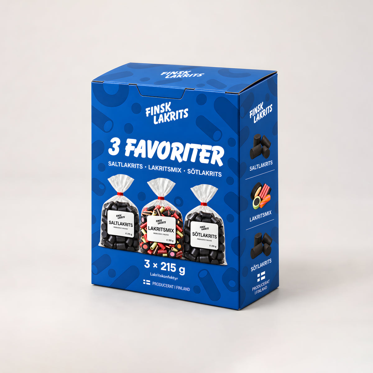 Finsk Lakrits 3 favoriter