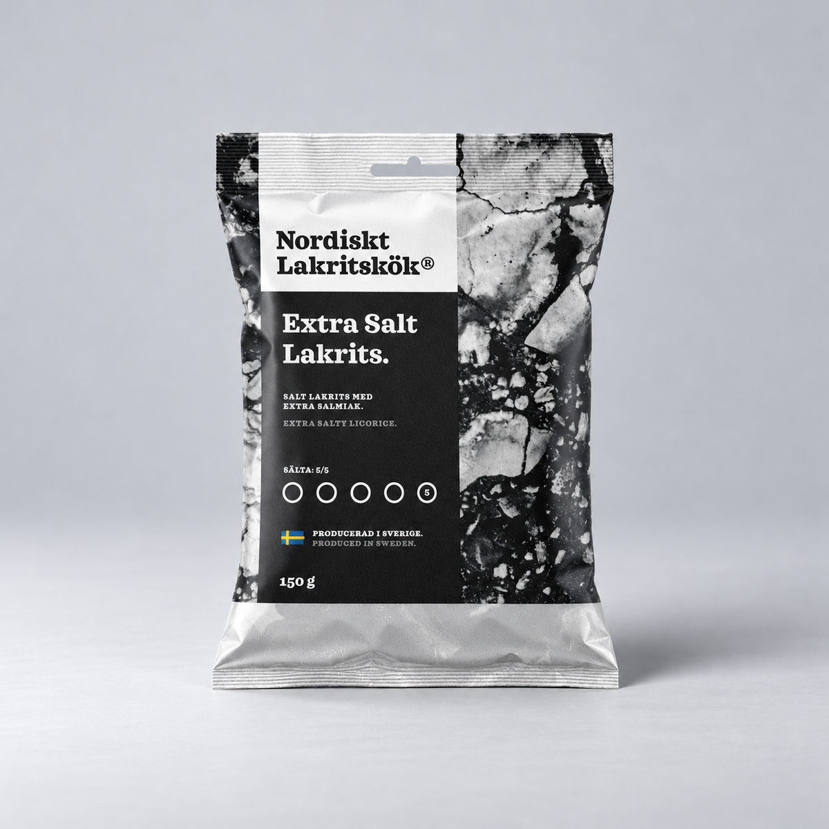 Nordiskt Lakritskök Extra Salt Lakrits 120g - 14
