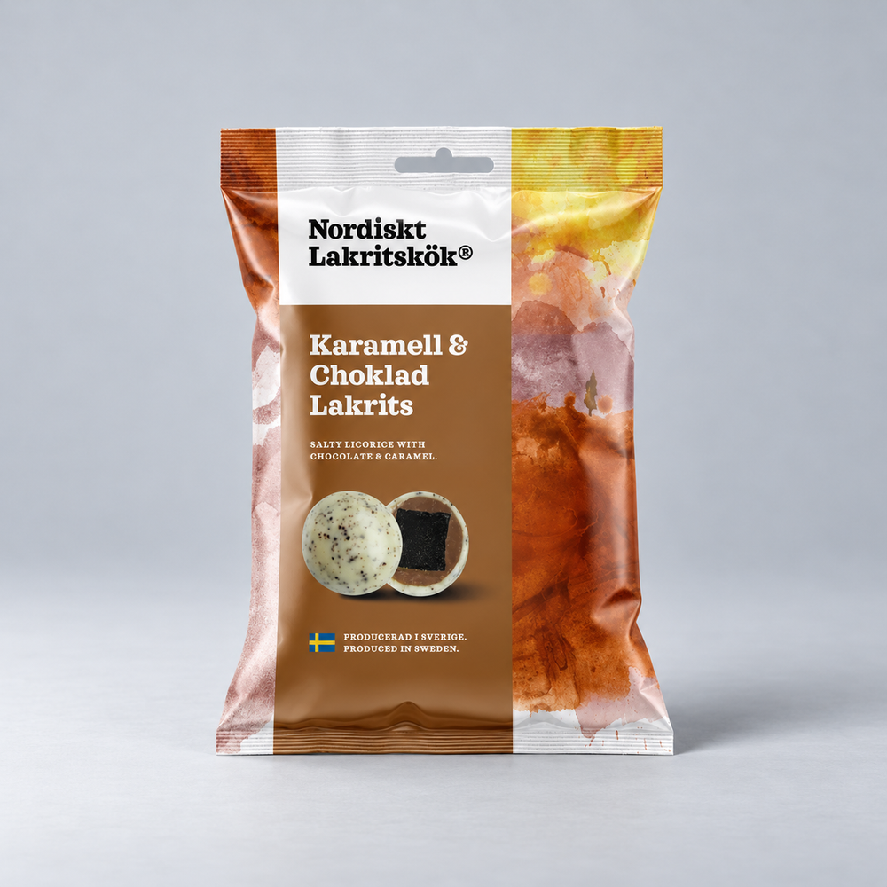 NLK Caramel & Chocolate Licorice 100g