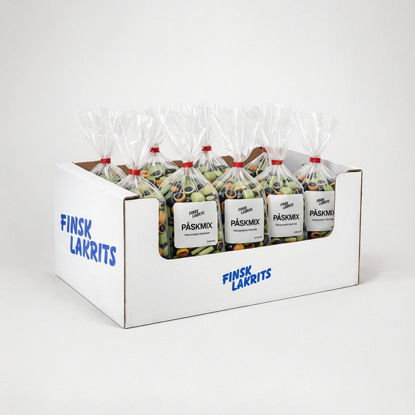 Påskmix 21-pack – Finsk Lakrits