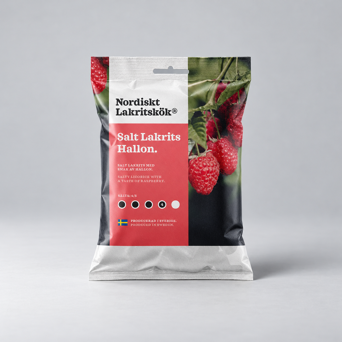 Nordiskt Lakritskök Salt Lakrits Hallon 120g - 14